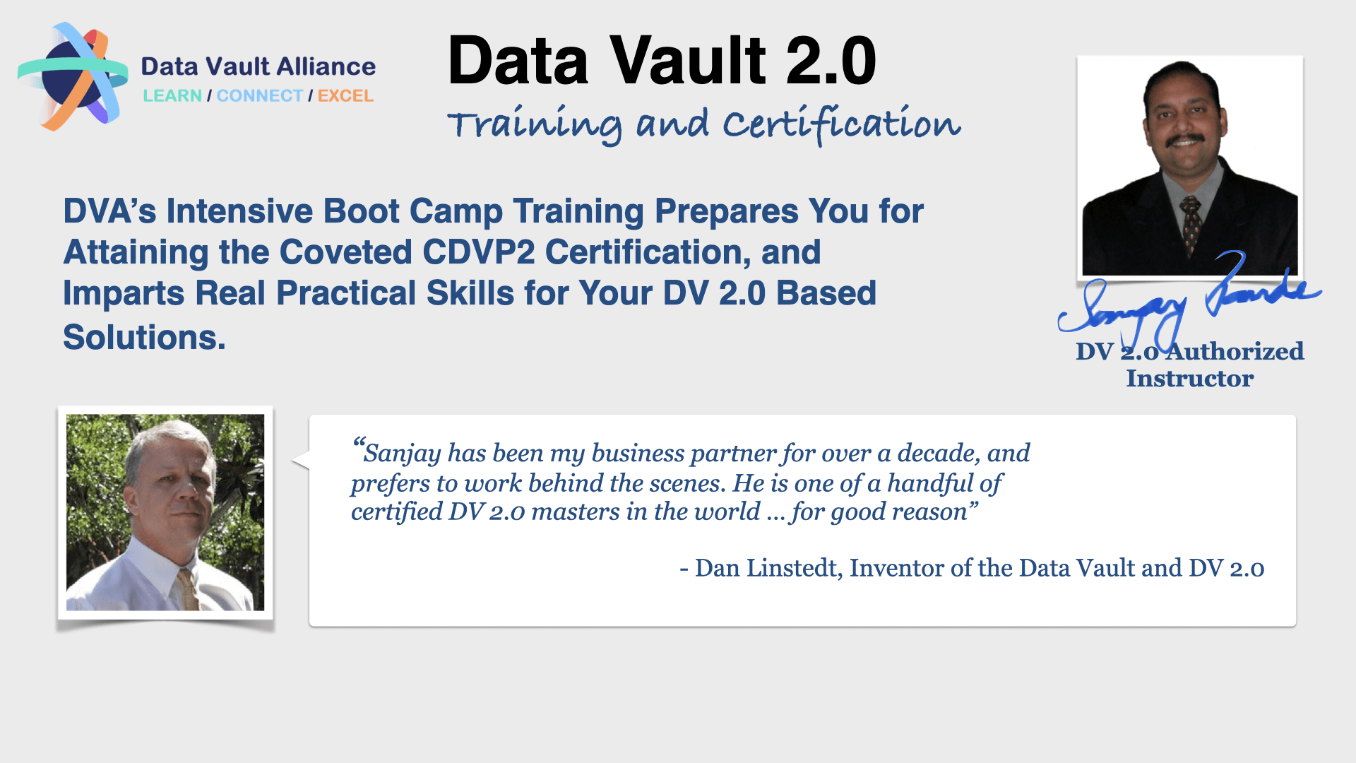 Data Vault 2.0 Bootcamp